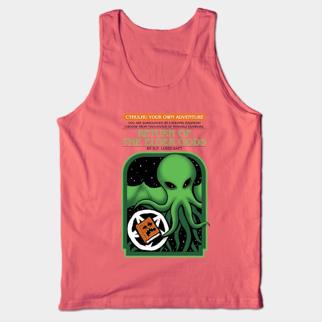 Cthulhu Your Own Adventure Tank Top by MJ